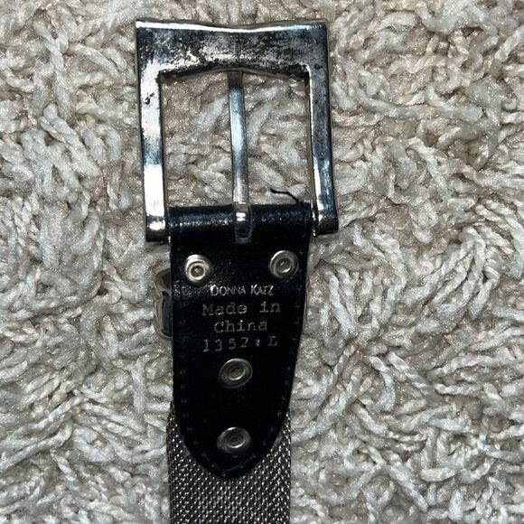 Gorgeous Vintage Donna Katz Mesh Metal Belt - Picture 4 of 11